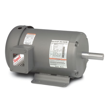 Baldor-Reliance 5Hp, 1750Rpm, 3Ph, 60Hz, 184T, 3642M, Tefc, F1, EHM3615T EHM3615T
